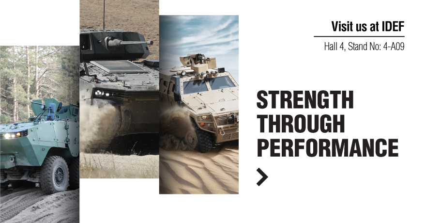 Otokar Participates in IDEF 2025 with 10 Armored Vehicles