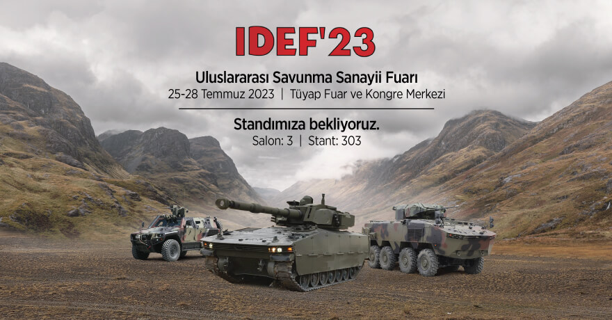 Otokar, IDEF 2023’te kara sistemlerindeki kabiliyetlerini tanıtacak